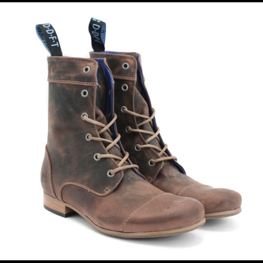 John Fluevog BBC Brown Boots